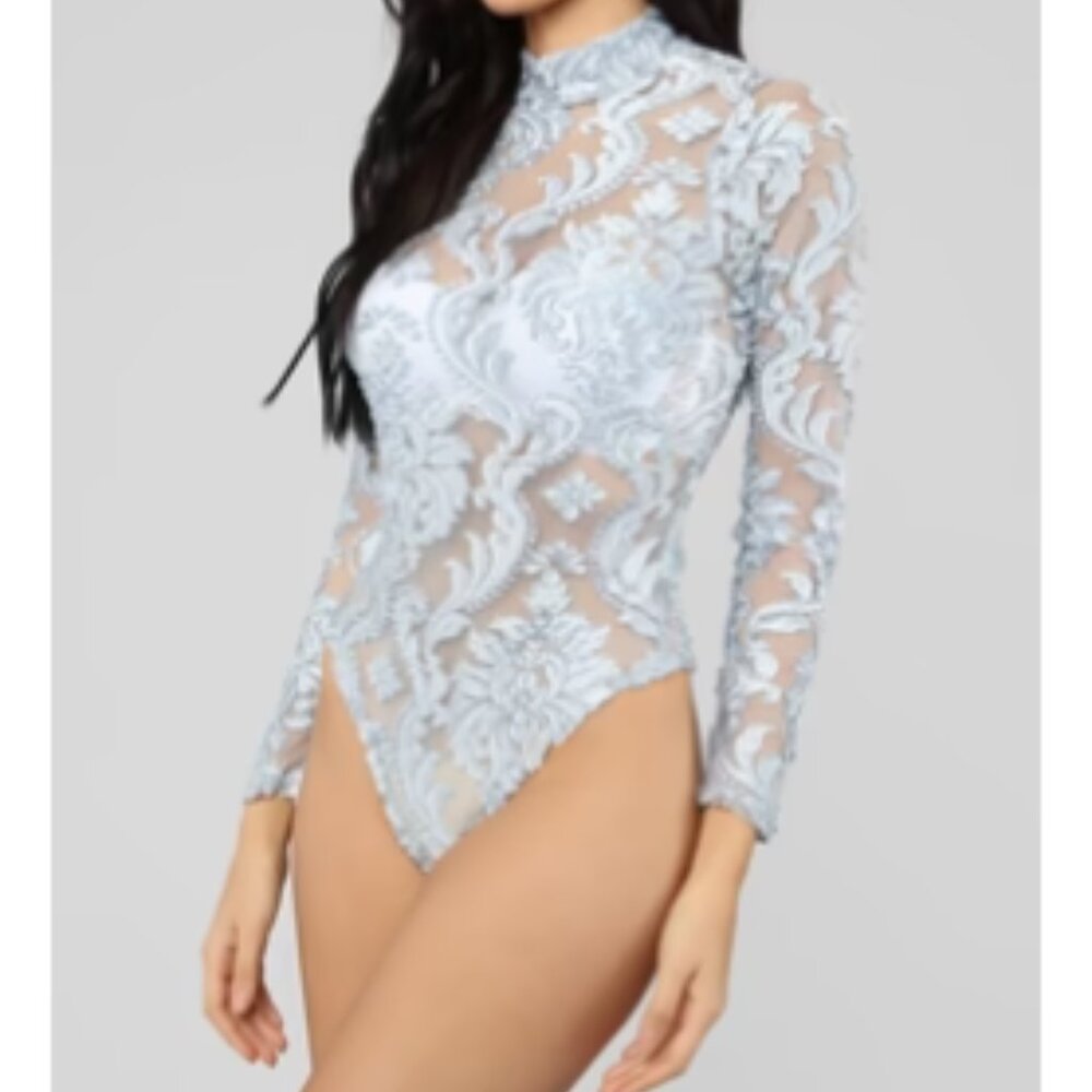 Fashion Nova -Can I Dream Bodysuit